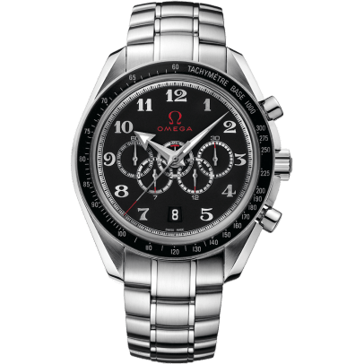 Speedmaster Co-Axial Stainless Steel / Black / Bracelet / Olympic Collection