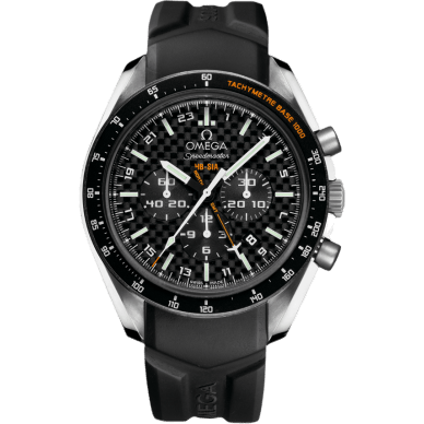 Omega Speedmaster HB-SIA Co-Axial GMT Titanium / Black Carbon / Rubber 321.92.44.52.01.001