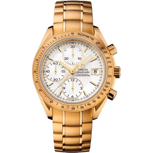 Speedmaster Date 40 Yellow Gold / Silver / Bracelet
