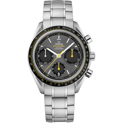Omega Speedmaster Racing Co-Axial Chronograph Stainless Steel / Grey-Yellow / Bracelet 326.30.40.50.06.001