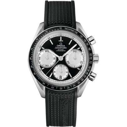 Omega Speedmaster Racing Co-Axial Chronograph Stainless Steel / Inverted Panda / Rubber 326.32.40.50.01.002