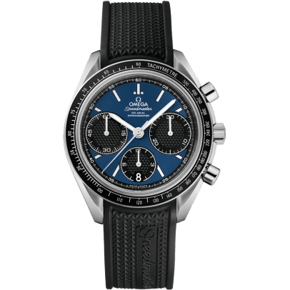 Omega Speedmaster Racing Co-Axial Chronograph Stainless Steel / Blue / Rubber 326.32.40.50.03.001