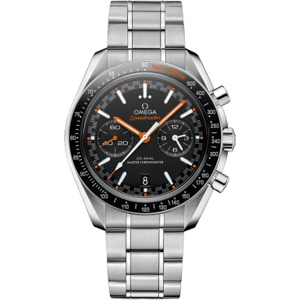 Omega Speedmaster Racing Master Co-Axial Stainless Steel / Black / Orange / Bracelet 329.30.44.51.01.002