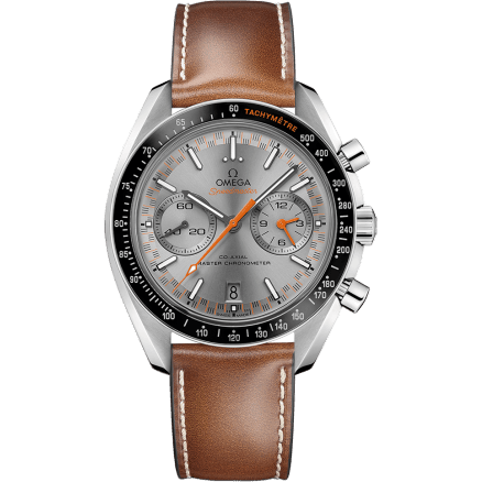 Omega Speedmaster Racing Master Co-Axial Stainless Steel / Grey / Calf 329.32.44.51.06.001