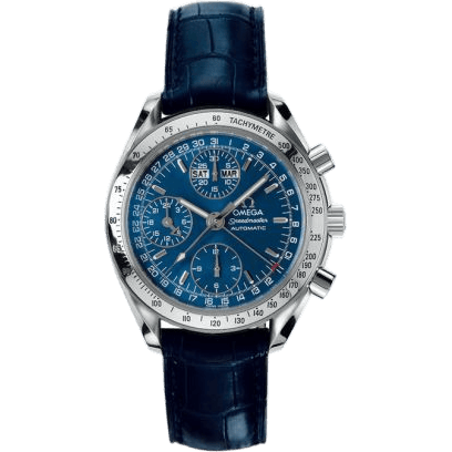 Speedmaster Day-Date 39 Stainless Steel / Blue