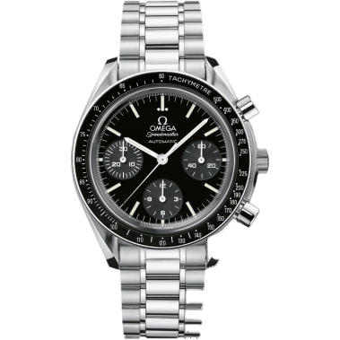 Speedmaster Reduced Stainless Steel / Black / Bracelet