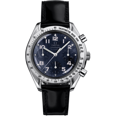 Speedmaster Reduced Ladies Stainless Steel / Blue MOP