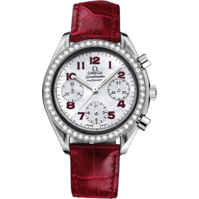 Speedmaster Reduced Ladies Stainless Steel / Diamond / MOP
