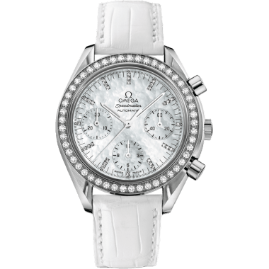 Speedmaster Reduced Ladies Stainless Steel / Diamond / MOP