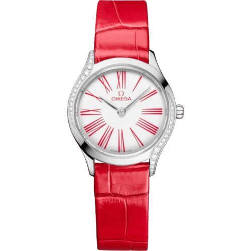 Mini Trésor Quartz 26 Stainless Steel - Diamond / White Enamel