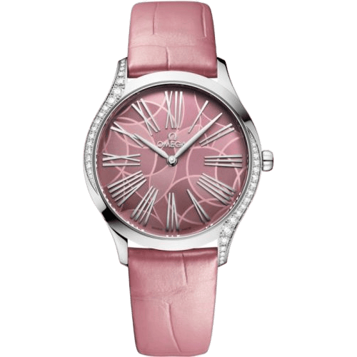 De Ville Trésor 36 Stainless Steel / Pink - Lotus / Alligator