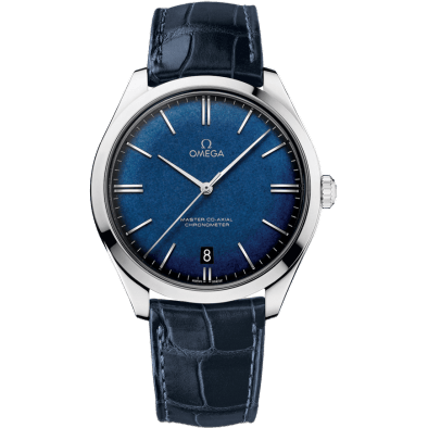 De Ville Trésor White Gold / Blue Enamel