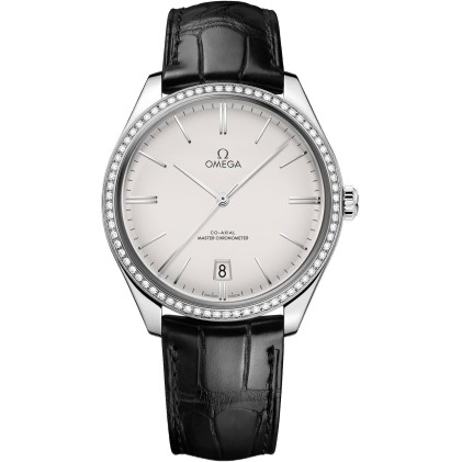 De Ville Trésor Master Chronometer Stainless Steel / Diamond / Silver