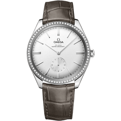 De Ville Trésor Master Chronometer Small Seconds Stainless Steel / Diamond / Silver