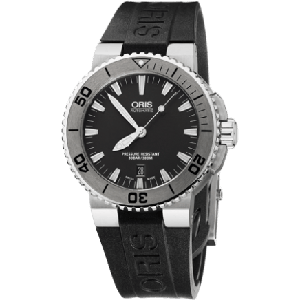 Oris Aquis Date 43 Stainless Steel / Black / Rubber 01 733 7653 4153-07 4 26 34EB