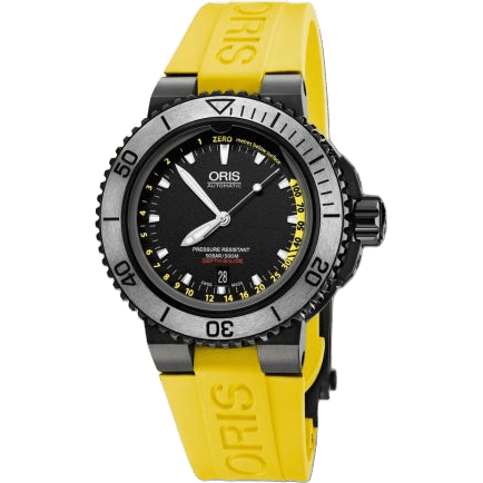 Oris Aquis Depth Gauge DLC 01 733 7675 4754-Set RS