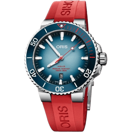 Oris Aquis Date 43.5 Oceano Pulito con Umberto Pelizzari 01 733 7730 4105-Set
