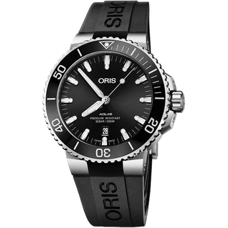 Oris Aquis Date 43.5 Stainless Steel / Black / Rubber 01 733 7730 4134-07 4 24 64EB