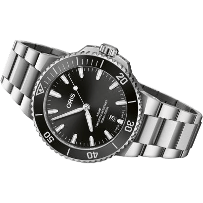 Oris Aquis Date 43.5 Stainless Steel / Black / Bracelet 01 733 7787 4154-07 8 22 04PEB
