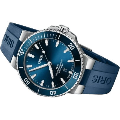 Oris Aquis Date 43.5 Stainless Steel / Blue / Rubber 01 733 7789 4135-07 4 23 35FC