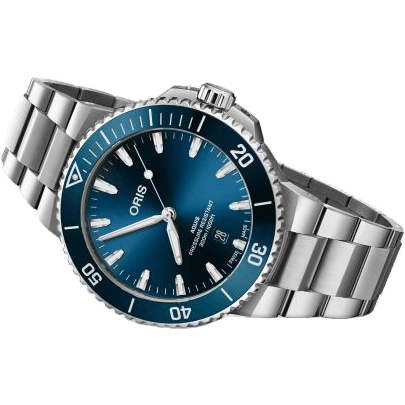 Oris Aquis Date 43.5 Stainless Steel / Blue / Bracelet 01 733 7789 4135-07 8 23 04PEB