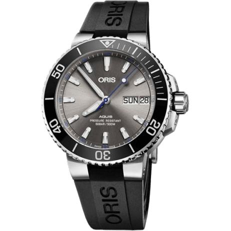 Aquis Big Day Date 45.5 Hammerhead / Rubber