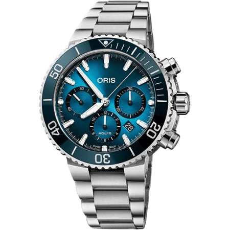 Aquis Chronograph 45.5 Blue Whale Limited Edition