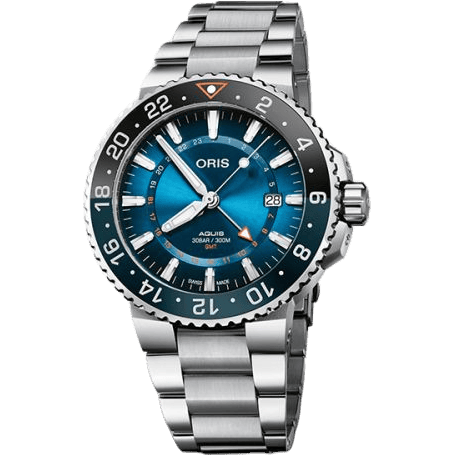 Oris Aquis GMT 43.5 Carysfort Reef Limited Edition / Bracelet 01 798 7754 4185-Set MB
