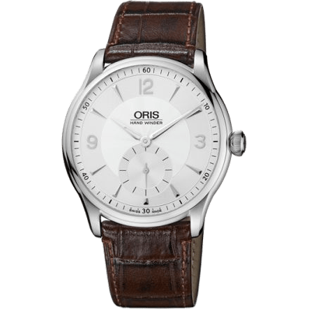 Oris Artelier Hand Winding Small Second 40 Stainless Steel / Silver 01 396 7580 4051-07 5 21 05