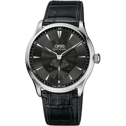 Oris Artelier Hand Winding Small Second 40 Stainless Steel / Black 01 396 7580 4054-07 5 21 06