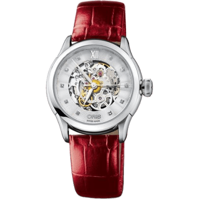 Artelier Skeleton 31 Diamonds Stainless Steel