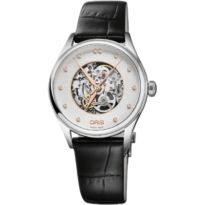 Artelier Skeleton 33 Diamonds Stainless Steel