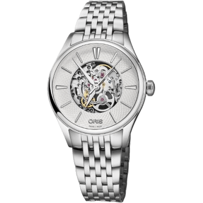 Oris Artelier Skeleton 33 Stainless Steel / Bracelet 01 560 7724 4051-07 8 17 79