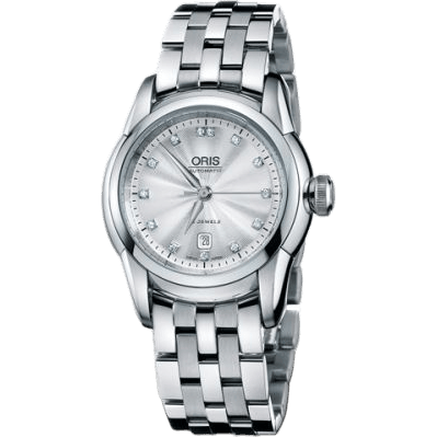 Oris Artelier Date Diamonds 31 Stainless Steel / Silver / Bracelet 01 561 7548 4091-07 8 16 71