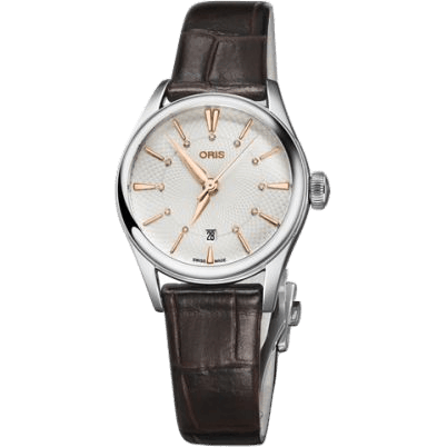 Oris Artelier Date Diamonds 28 Stainless Steel / Silver 01 561 7722 4031-07 5 14 65FC