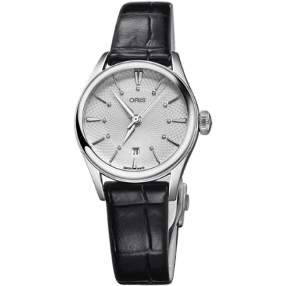 Artelier Date Diamonds 28 Stainless Steel / Silver