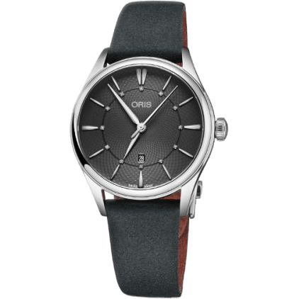 Oris Artelier Date Diamonds 33 Stainless Steel / Grey 01 561 7724 4053-07 5 17 34FC