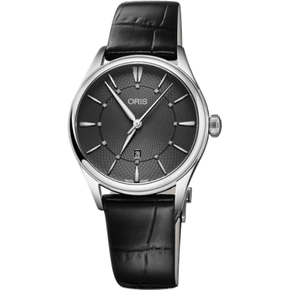 Oris Artelier Date Diamonds 33 Stainless Steel / Grey 01 561 7724 4053-07 5 17 64FC