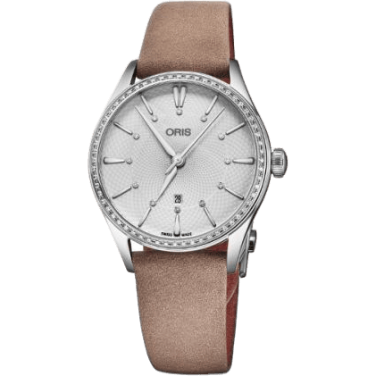 Oris Artelier Date Diamonds 33 Stainless Steel - Diamond / Silver 01 561 7724 4951-07 5 17 33FC