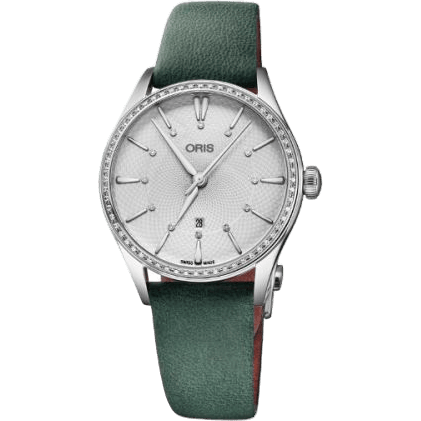Oris Artelier Date Diamonds 33 Stainless Steel - Diamond / Silver 01 561 7724 4951-07 5 17 35FC