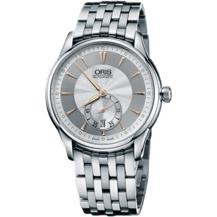 Artelier Small Second Date 40 Stainless Steel / Silver / Bracelet