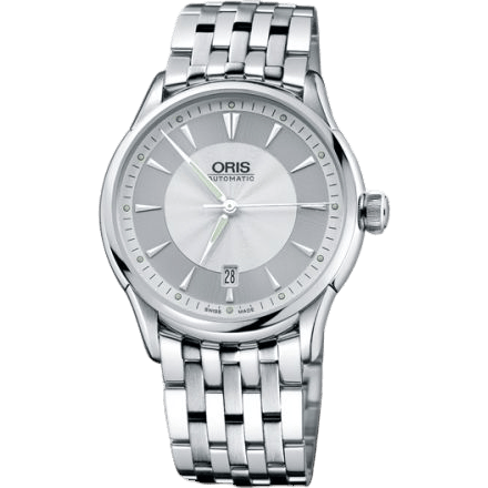 Oris Artelier Date 40 Stainless Steel / Silver / Bracelet 01 733 7591 4051-07 8 21 73