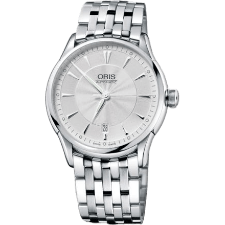 Oris Artelier Date 40 Stainless Steel / Silver / Bracelet 01 733 7591 4091-07 8 21 73