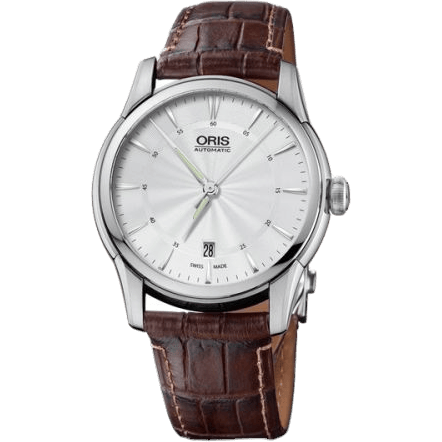 Oris Artelier Date 40 Stainless Steel / Silver 01 733 7670 4051-07 1 21 73FC