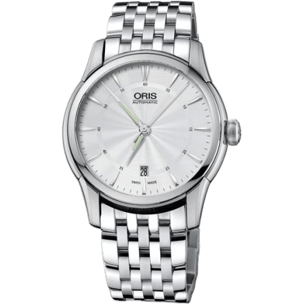 Oris Artelier Date 40 Stainless Steel / Silver / Bracelet 01 733 7670 4051-07 8 21 77