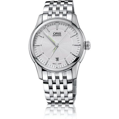 Oris Artelier Date 40 Stainless Steel / Silver / Bracelet 01 733 7670 4051-07 8 21 77 x