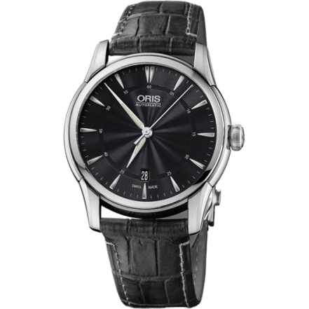 Oris Artelier Date 40 Stainless Steel / Black 01 733 7670 4054-07 1 21 74FC
