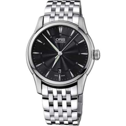 Oris Artelier Date 40 Stainless Steel / Black / Bracelet 01 733 7670 4054-07 8 21 77