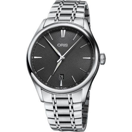 Oris Artelier Date 40 Stainless Steel / Grey / Bracelet 01 733 7721 4053-07 8 21 88