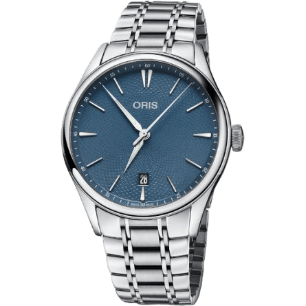 Oris Artelier Date 40 Stainless Steel / Blue / Bracelet 01 733 7721 4055-07 8 21 88